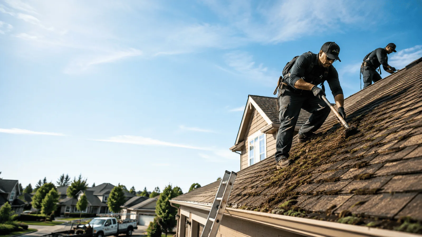 Roof Moss Removal in Ingram, TX near me